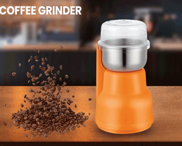 MOULIN À GRAINS GEEPAS GCG41018 ORANGE