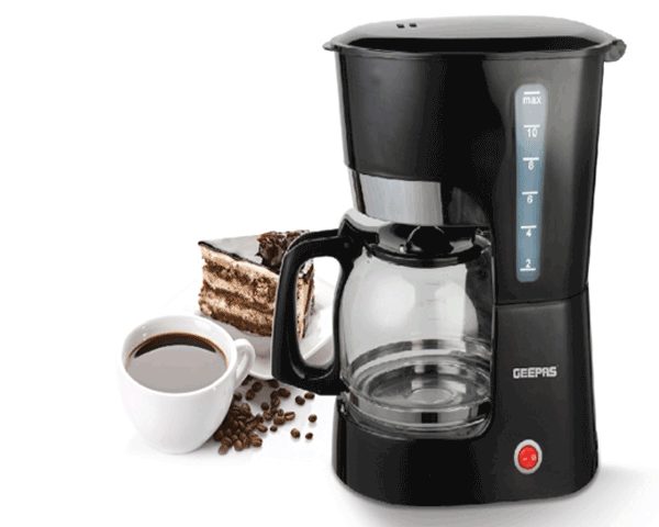 MACHINE A CAFE GEEPAS GCM6103 1.5L NOIR