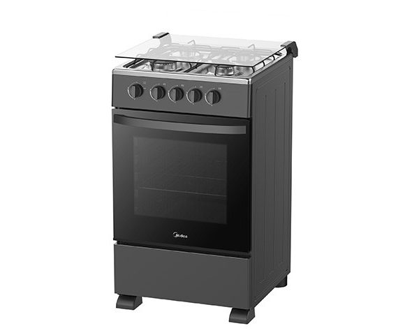 CUISINIERE 4 FEUX MIDEA 50X50 SP5055T082-BG NOIRE