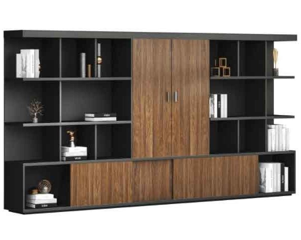 MEUBLE DE RGMT HAUT KB-601(L+R) 2400*400*2000 MELAMIN TP-904 MARR+GRE