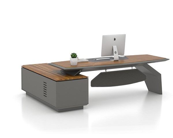 BUREAU DIRECT° ERC-01D24-1 (L/R) 2400*2000x760 CLR DC04 GOLDEN WALNUT