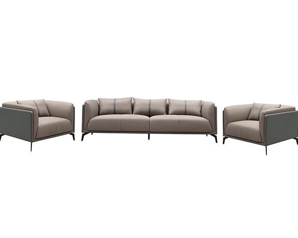 SALON DE BUREAU 5 PLS DK-8920 DF-02 16-10+DF-10 270-07 BEIGE/ MARON