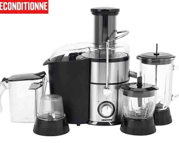 MIXEUR JUICE MAKER GEEPAS GSB44049 NOIR METAL RECOND