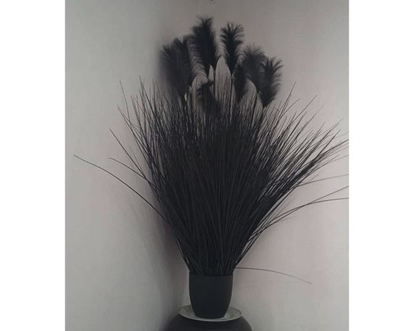 FLEURS DE DECORATION REF 06 NOIR