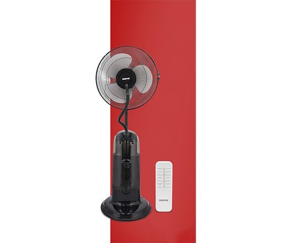 VENTILATEUR BRUMISATEUR 16" 2L GEEPAS GF21161 NOIR AVEC TELECOMMANDE