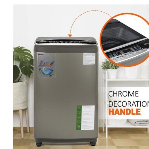 MACHINE A LAVER 10KGS GEEPAS AUTOMATIC GFWM1109LCS GRISE/NOIR 58*62*9