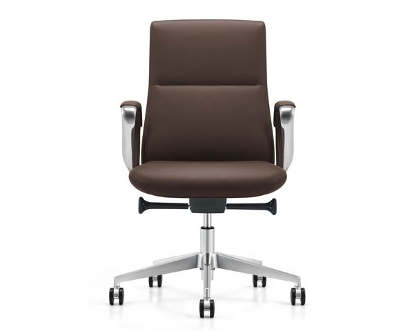 FAUTEUIL DOSSIER BAS PU YS1812B C54 MARRON