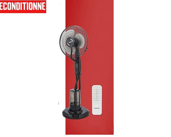 VENTILATEUR BRUMISATEUR 16" 3.2L GEEPAS GF21160 NOIR AVC TELECOM RECO