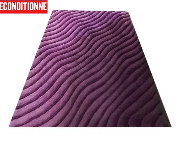 MOQUETTE SHAGY 160*230 MAUVE RECONDITIONNE
