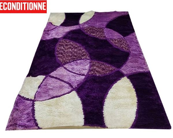 MOQUETTE GM DE LUXE REF GL 300*200 MAUVE CLAIR ET FONCE RECONDITION 1