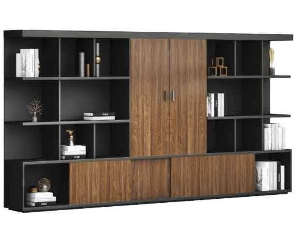 MEUBLE DE RGMT HAUT KB-601(L+R) 2800*400*2000 MELAMIN TP-904 MARR+GRE