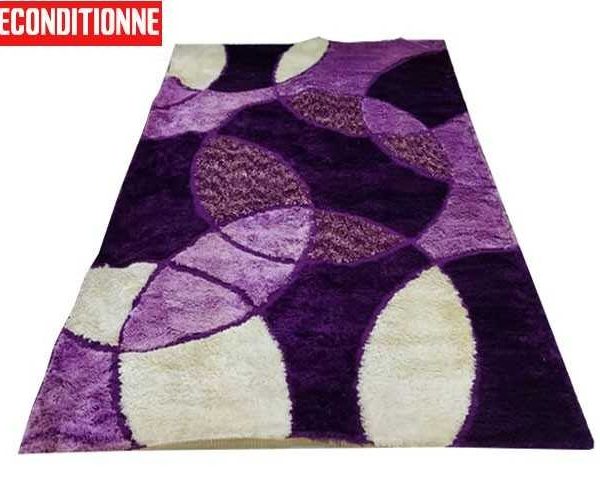 MOQUETTE GM DE LUXE REF GL 300*200 MAUVE CLAIR ET FONCE RECONDITION 2