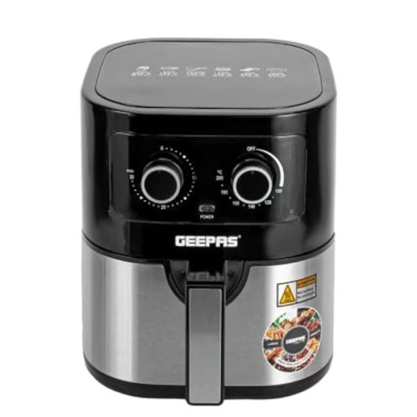 AIR FRYER GEEPAS NOIR 4,5 LITRES GAF37541