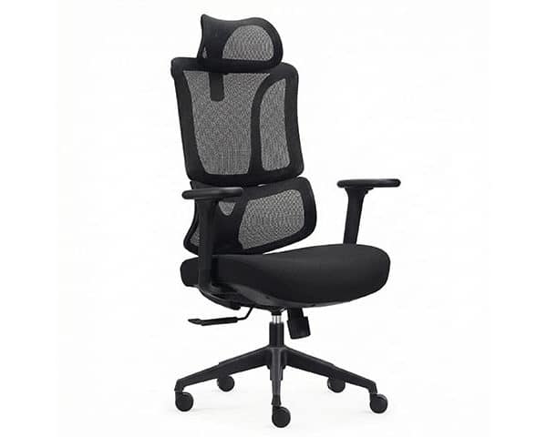 FAUTEUIL DOSSIER HAUT 697AB NOIR