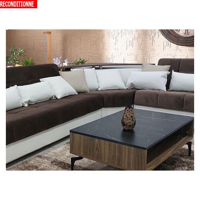 SALON CORNER VEIRA KOSE TAKIMI CHOCOLAT/MARRON 5168,6217/DR82 RECON