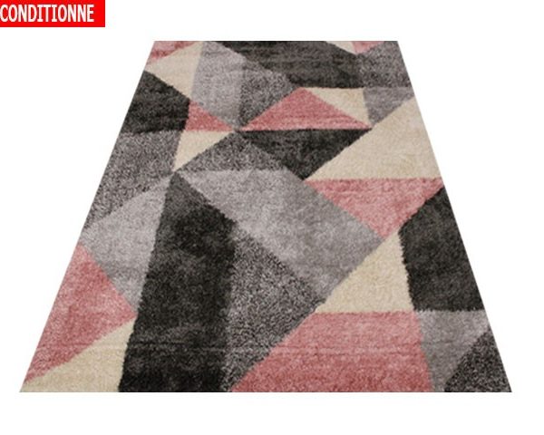 MOQUETTE MM DE PUFFY STYLE ST 160X230 P477A 25 ANTHRA/DARK POWER RECO