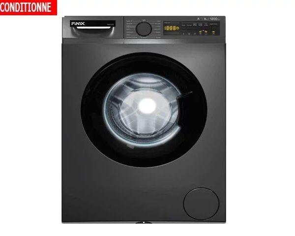 MACHINE A LAVER 8KGS FINIX INVERTER WM8KGT214 GRISE 641*577*88 RECON2