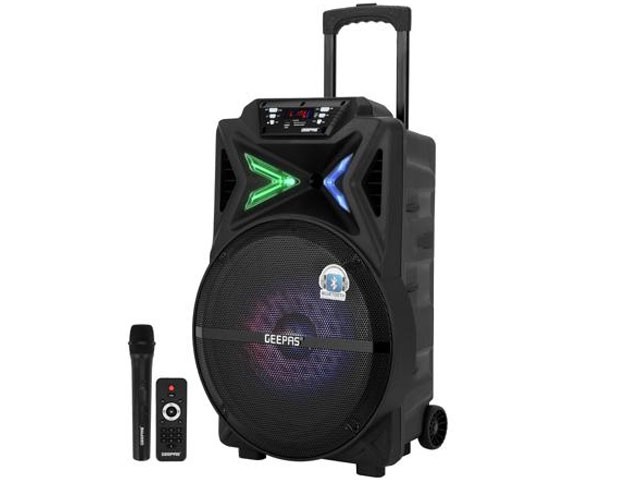 SPEAKER MULTIMEDIA GEEPAS GMS11170 RECHARGEABLE 80000W+MIC+TELECOMMA