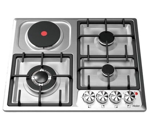 PLAQUE CUISSON ENCASTRABLE 4 FEUX MIX 60X60 A GAZ HAIER HOB-F60 FS IN
