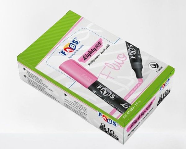 SURLIGNEUR FABS FLUO ROSE REF81309