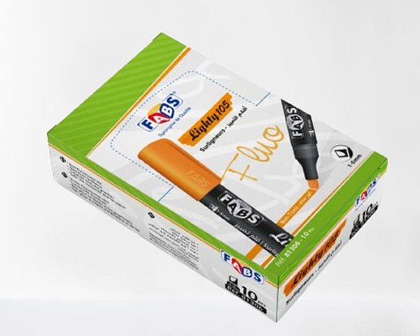 SURLIGNEUR FABS FLUO ORANGE REF 81306