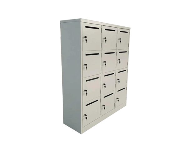 ARMOIRE METAL A CASIERS 12 COMPTMTS KD-047 GRIS 1534*1159*390 0.7