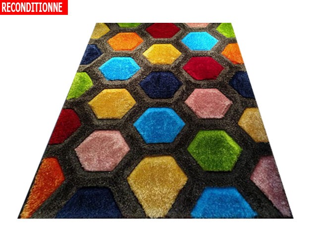 MOQUETTE MM DE PUFFY STYLE CW 160X230 P565A 67 DARK/BLUE/YELLOW RECO