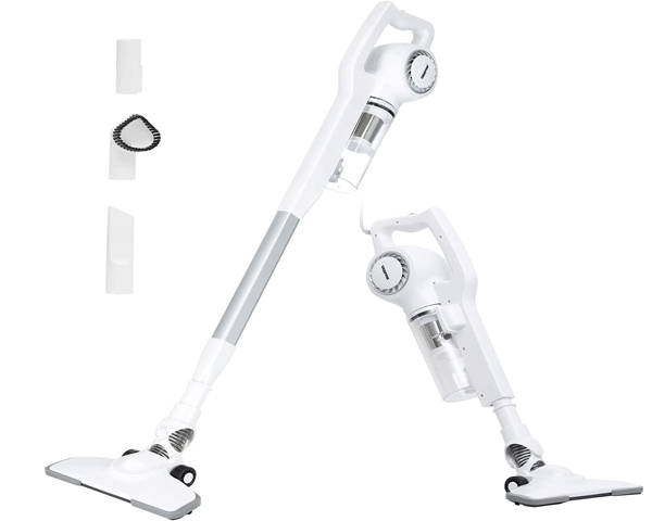 ASPIRATEUR 0.8L GEEPAS PLASTIQUE  GVC2596 BLANC