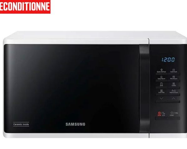 MICRO-ONDES 23L SAMSUNG MS23K3513 SANS GRILLE BLANC 49*36*26 RECOND