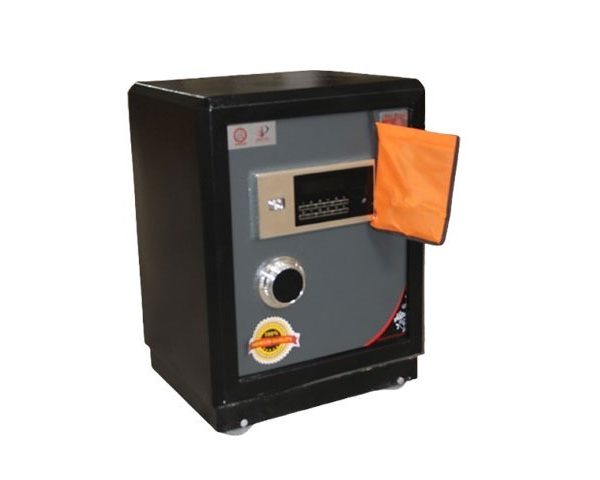 COFFRE FORT 25 KGS HA-270 NOIR/GRIS 270X380X285