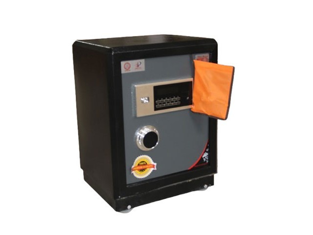 COFFRE FORT 25 KGS HA-270 NOIR/GRIS 270X380X285