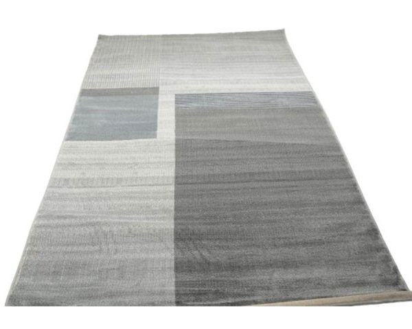 MOQUETTE 160*230 REF 03 COULEUR BEIGE/GRIS