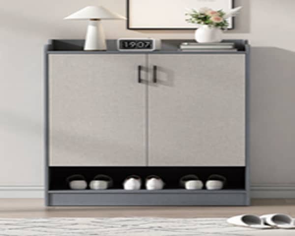 MEUBLE DE RANGEMENT CHAUSSURE REF 3308 GRIS 113*41*19